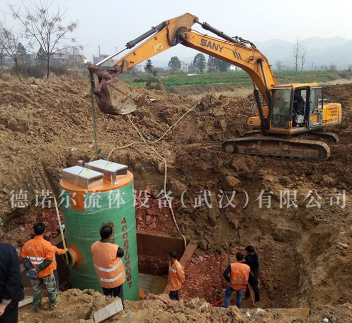 地埋式預(yù)制泵站 地埋式預(yù)制泵站